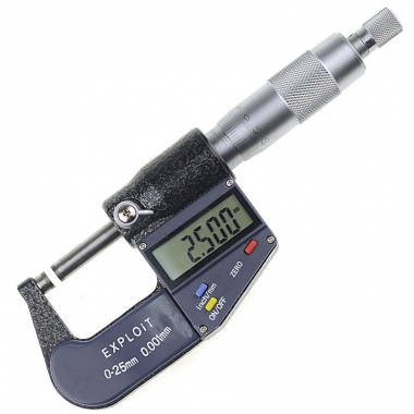 EXPLOI 数显千分尺 外径千分尺 0-25mm 25-50mm 测量工具 224002