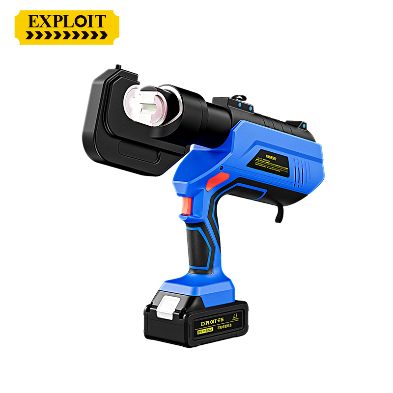 开拓锂电液压压接钳EZ-400充电式压接工具端子钳电缆剪液压铜鼻子